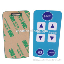 Membrane switch sticker panels